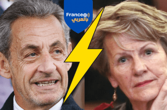 الرئيس الفرنسي السابق نيكولا ساركوزي و القاضية التي أدانته بالسجن ناتالي جافارينو