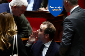 رئيس الوزراء الفرنسي سيباستيان ليكورنو خلال جلسة إلقاء خطاب الثقة أمام الجمعية الوطنية للبرلمان الفرنسي