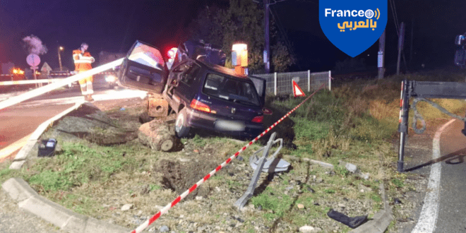 سائقة هاربة وتحت الحراسة: حادث في أرسش يوقف حركة المرور ويهدد حياة المواطنين